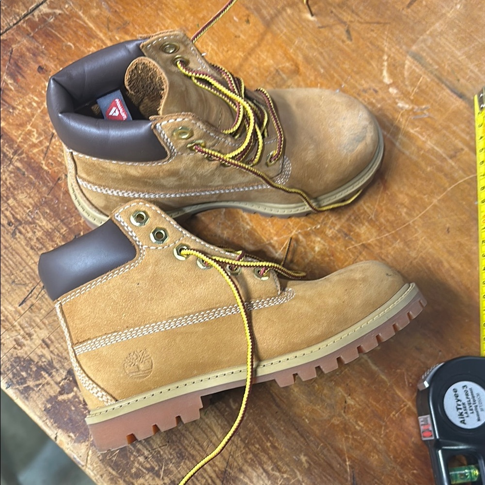 Timberland Tan Leather Boots